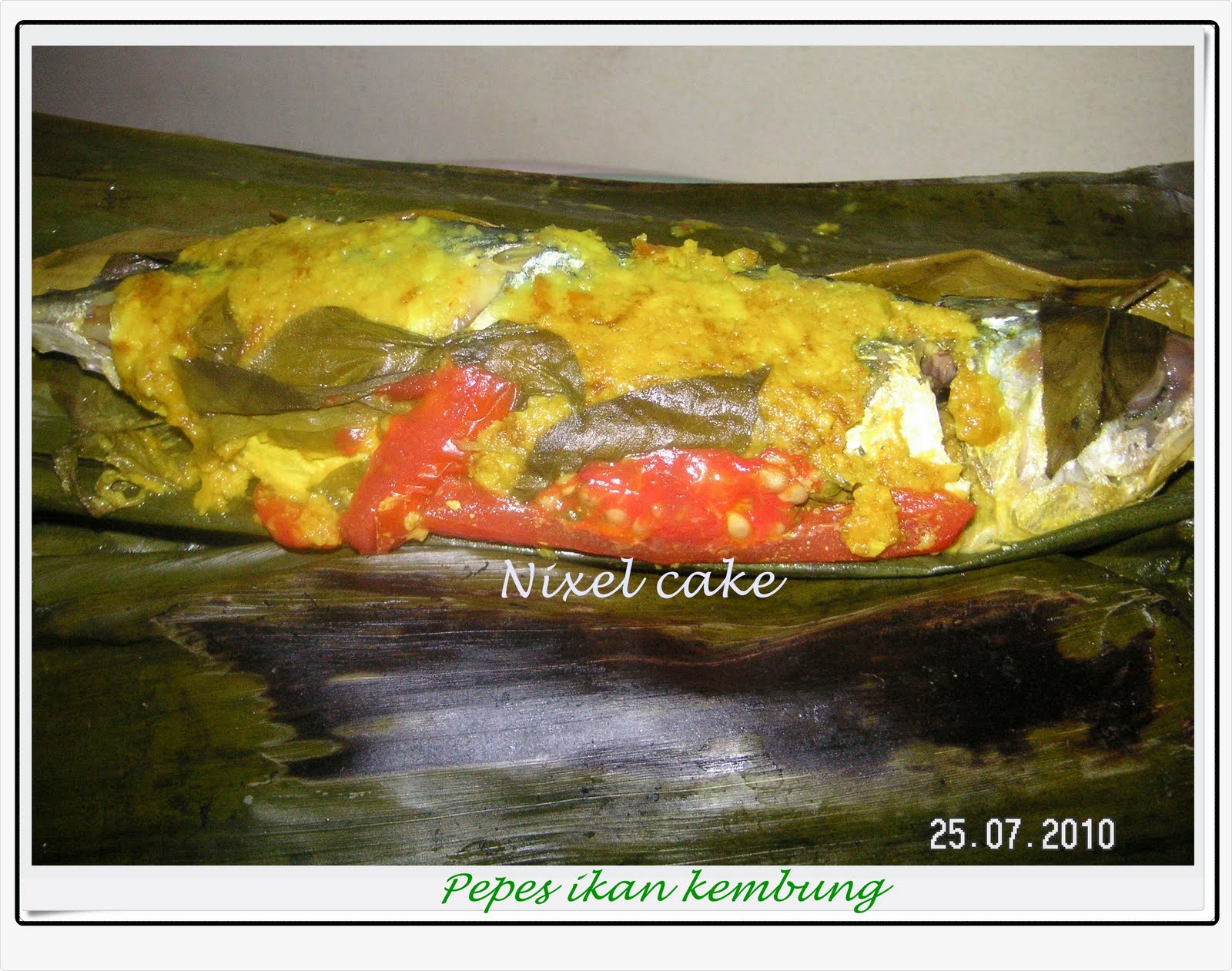 Nixel Cake Pepes Ikan Kembung