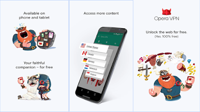  تطبيق-Opera-Free-VPN