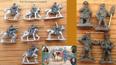 US Gun Crew & New Dragoons with Command