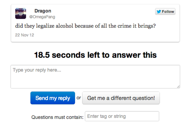 You Asked It