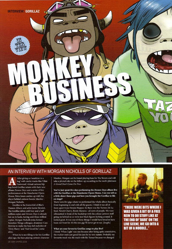 Gorillaz - Monkey Business