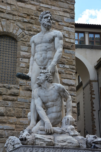 Palazzo Vecchio Florence Hercules Cacus