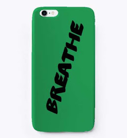 Breathe iPhone Case Green