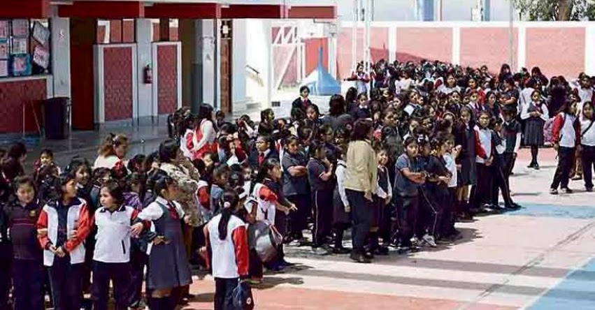 Escolares de Tacna recuperan horas perdidas y concluyen «Año Escolar» antes de Navidad