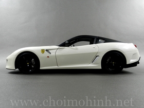 Xe mô hình tĩnh Ferrari 599 GTO hiệu Hot Wheels tỉ lệ 1:18