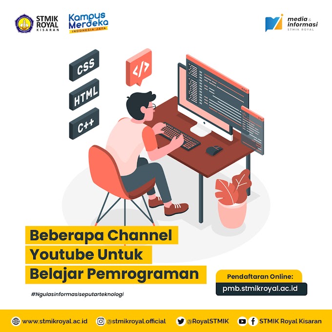 Beberapa Channel Youtube untuk Belajar Pemrograman