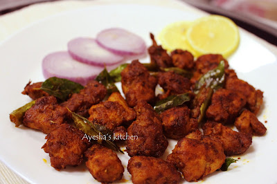 ayeshas kitchen chicken 65 recipe hyderabadi chicken fry chicken roasted kerala chicken fry chicken yummy crispy fry