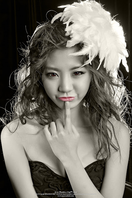 Chae Eun, Close-up Beauty Portrait 