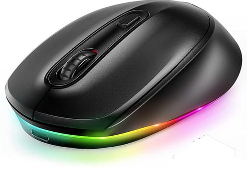 seenda Rechargeable Light Up Wireless Mouse