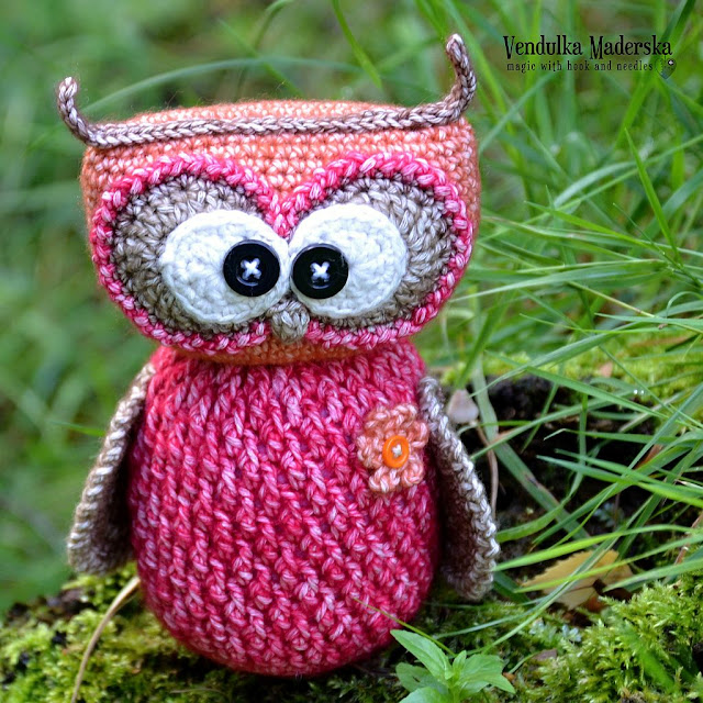 Crochet pattern - Sweet owl