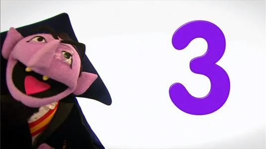Sesame Street Episode 4516. The Count and his friends introduce the number of the day 3.