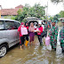 Persit Koramil Kayen Berikan Bantuan 200 Nasi Kotak Kepada Korban Banjir