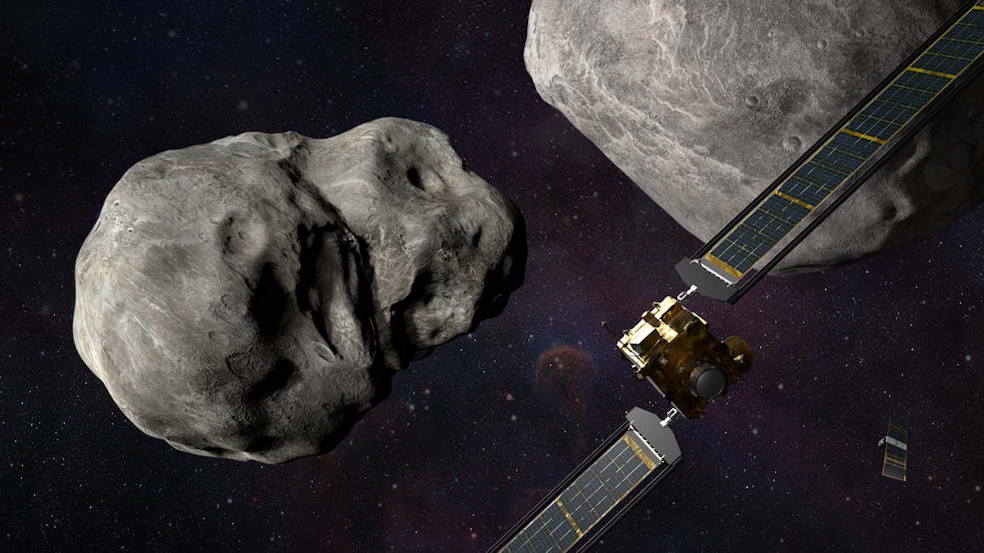 NASA spacecraft hits asteroid head-on in attempt to alter trajectory