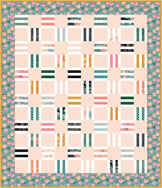 Sandalwood bonus quilt in Elixir by Melody Miller for Ruby Star Society