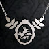 Your daily dose of pretty: Victorian Framed Rose Hips Necklace from Fable and Fury