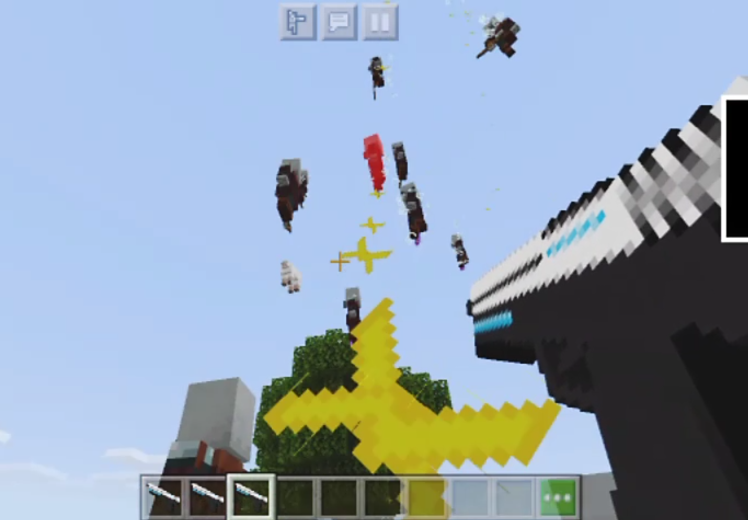 Pistol Addon in Minecraft | Laser Pistol Addon By Alkaison