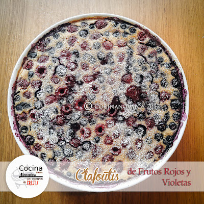 Clafoutis Frutos Rojos