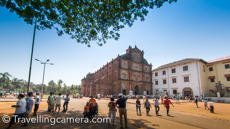 Anybody visiting Goa, certainly comes to Old part of Goa and visit these churches. This is a huge area where you see various churches, museums, parks and walking areas. 