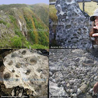 Na Serra da Freita, em Arouca, Portugal, existe um afloramento granítico diferente, onde pedras parem pedras