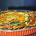 Quiche de pain aux légumes primeurs