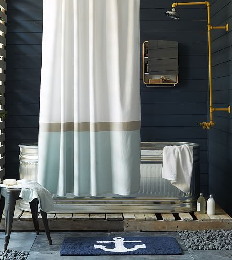 nautical bath sheets