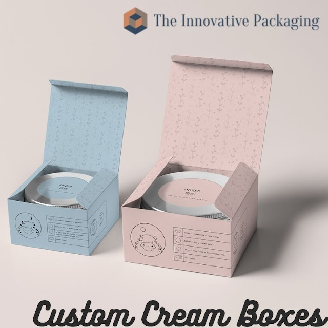 Custom Cream Boxes