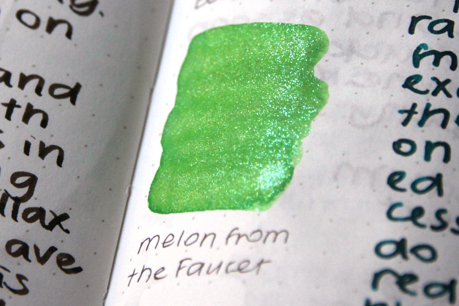 A swab of Melon from the Faucet