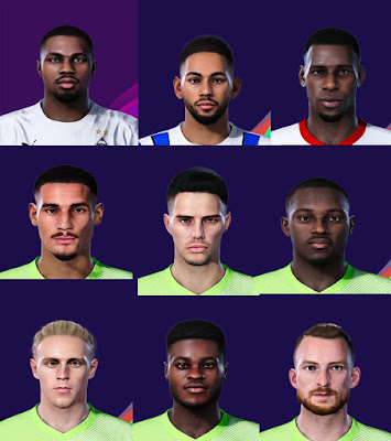 PES 2021 Bundesliga FacePack by BrkGD