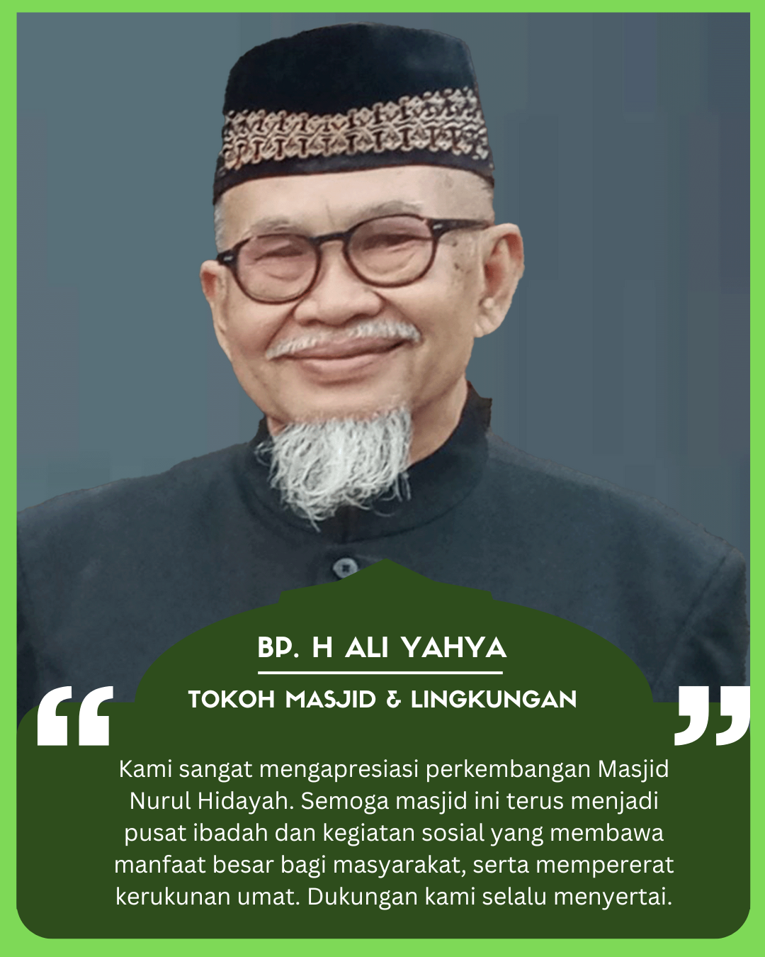 Foto Bp. Ali Yahya