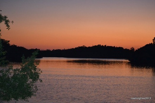 Sunset over the Canal_Jan 24