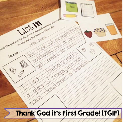 http://www.teacherspayteachers.com/Product/First-Grade-Common-Core-Language-Activities-Printables-Part-Two-979016