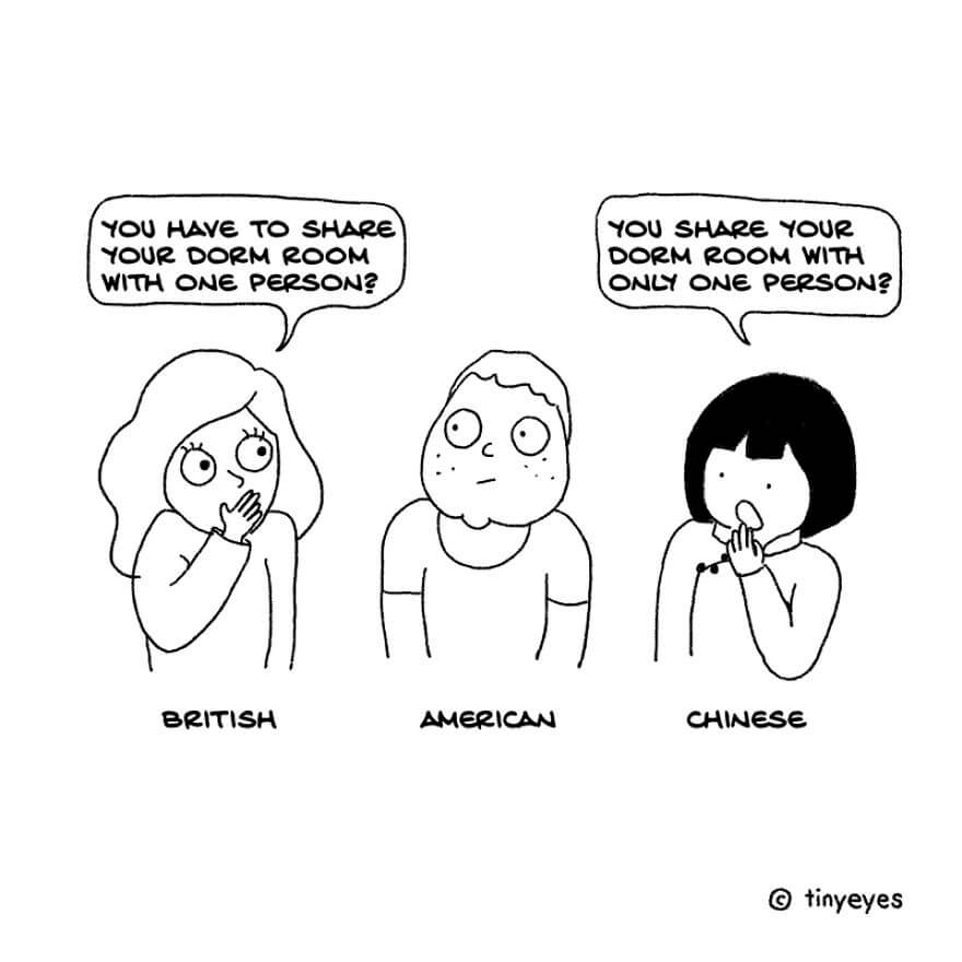Artist Compares Chinese And Western Culture With Incredible Comics