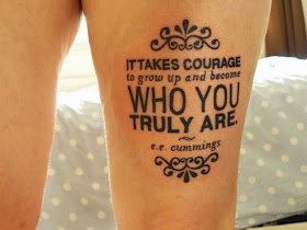 Tatuajes de frases, tattoo lettering, http://distopiamod.blogspot.com