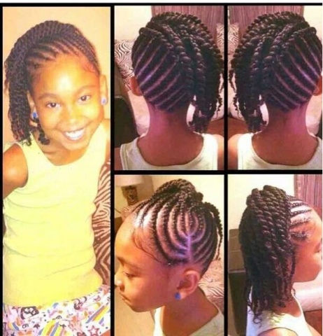 Image result for ghana braids for kids