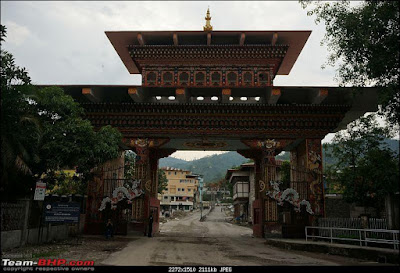 Dragon Gate in Bhutan