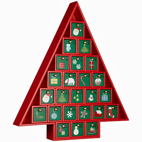 John Lewis WoodenAdvent Calendar £35.00 John Lewis ( Shop Now )