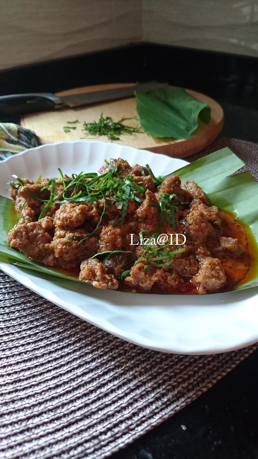 INTAI DAPUR: Rendang Daging Bonda