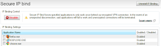 secure ip bind forces specified applications to only work behind encypted vpn connection