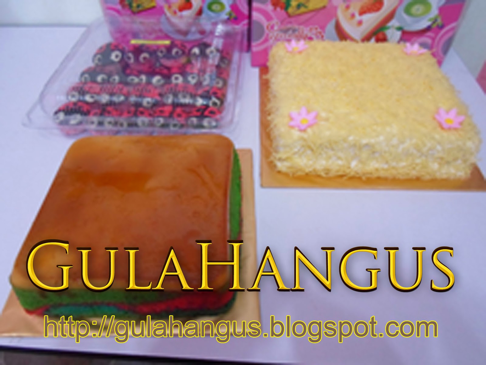 Gula Hangus ( 002177897 - D ): Apam Palkadot, Kek Karamel 