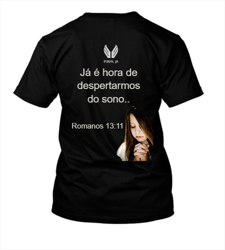 Modelo Gospel Evangélico Cristão de Camiseta Camisa Uniforme 