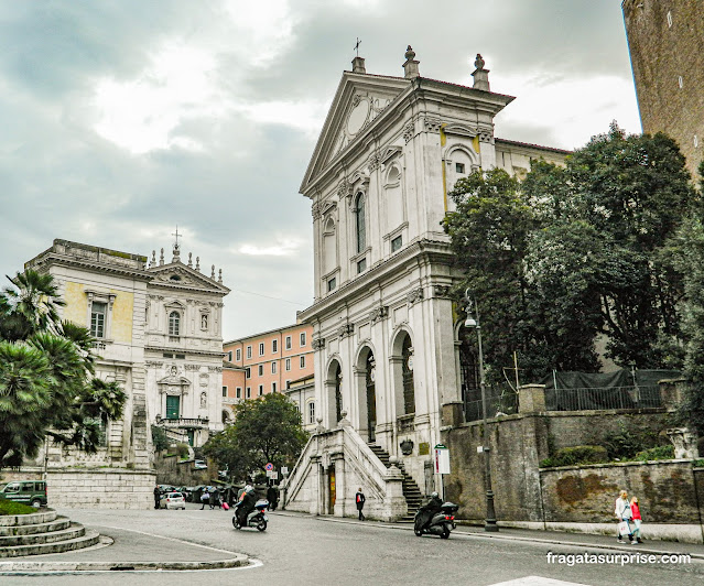 Bairro de Monti em Roma