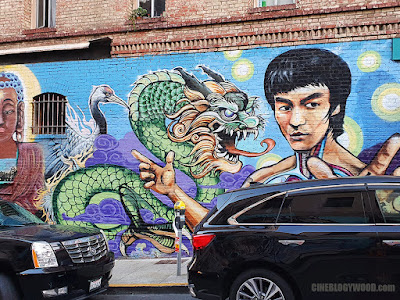 Bruce Lee San Francisco street art CINEBLOGYWOOD