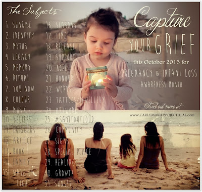 "capture your grief" photo project