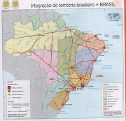 Mapa Brasilintegração do território (mapa brasil integraã§ã£o do territã³rio)