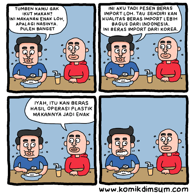 Komik Dimsum - Beras Korea