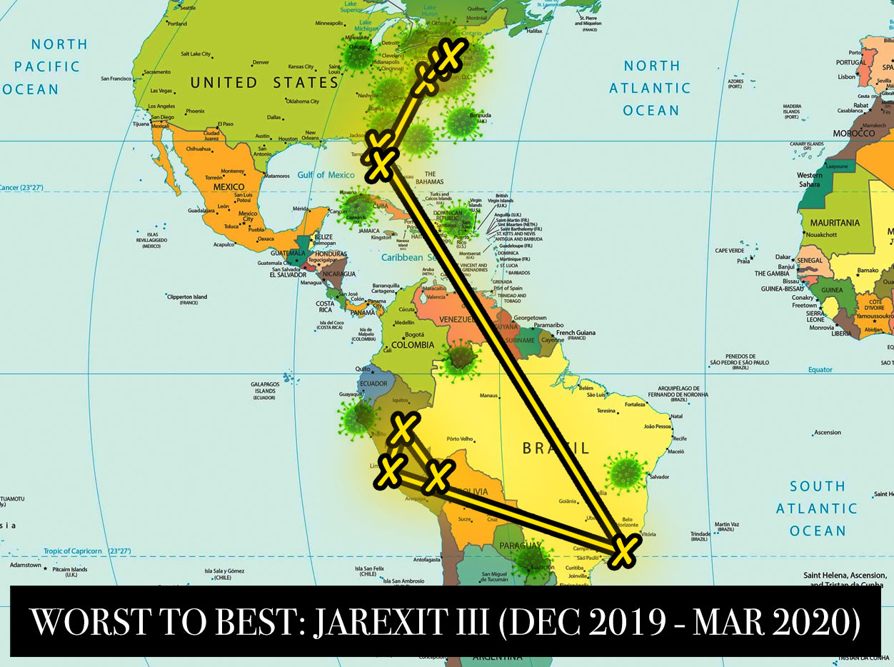 Worst to Best: Jarexit II (July 2019 - December 2019)