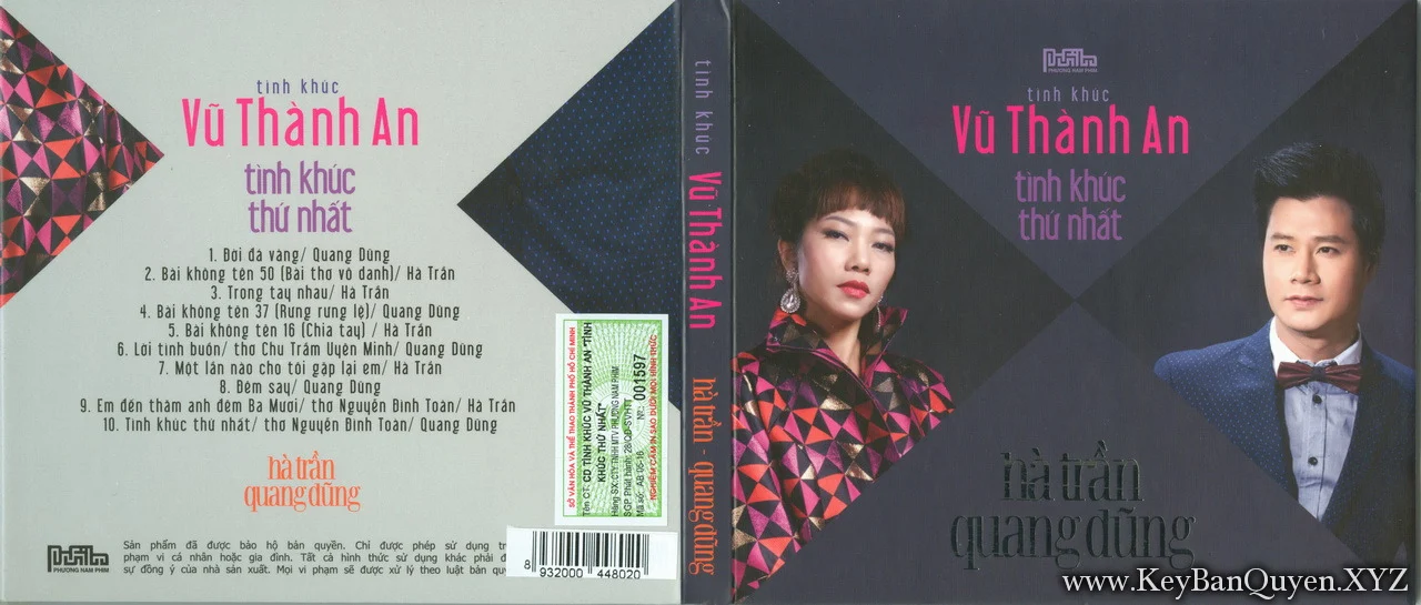 Hà Trần & Quang Dũng-Tình Khúc Vũ Thành An-Tình Khúc Thứ Nhất (2016) [WAV]