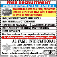 Free Recruitment For UAE