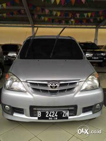 Toyota Avanza  Manual 1 3 Silver 2008  cash kredit  Toyota 