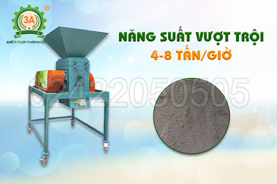 Máy nghiền đất, đánh tơi phân 2 tầng 3A11Kw